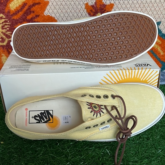 Vans Authentic Parks Project Marshmallow Yellow/Marshmallow Men’s sneakers - Picture 4 of 16